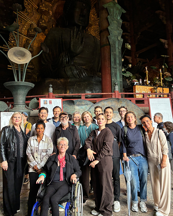 Gruppenbild des Friseur Roadtrip Japan 2025