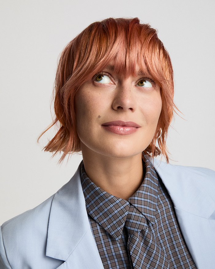 Alli Neumann & Schwarzkopf Professional: Peach Haarfarbe mit Charakter