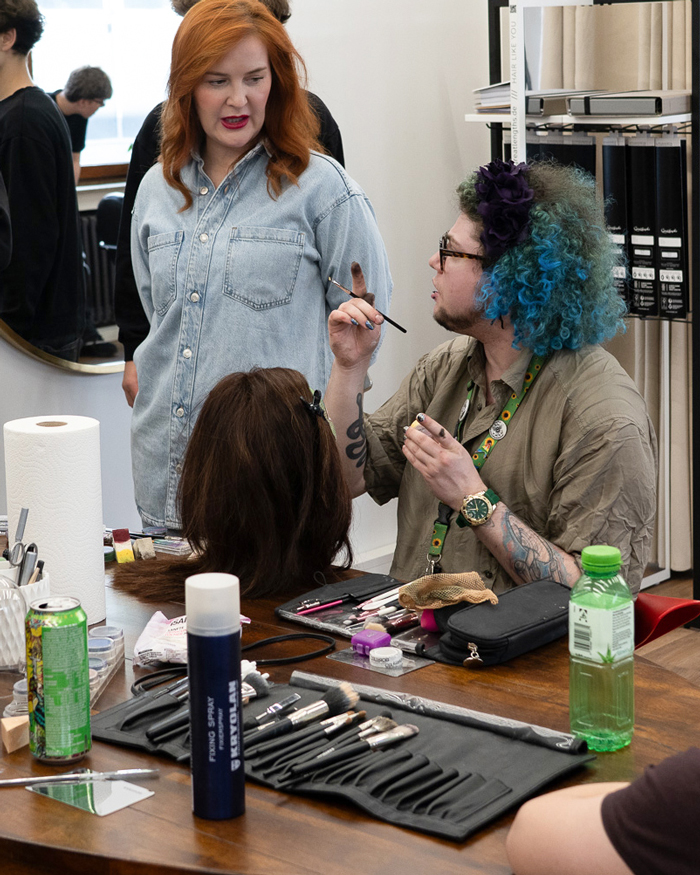 Einblick in die Azubi Stage im Grosses Theater Hair & Beauty Coworking Loft