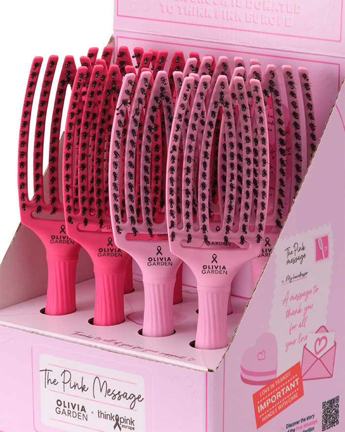 Olivia Garden Think Pink 2026: Brustkrebs-Aktion für Salons