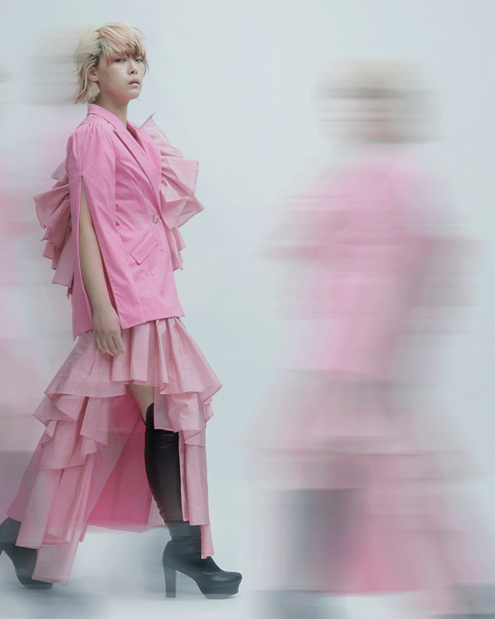 Frisuren Kollektion Editorial Residual Form - Avantgarde Hair und Fashion