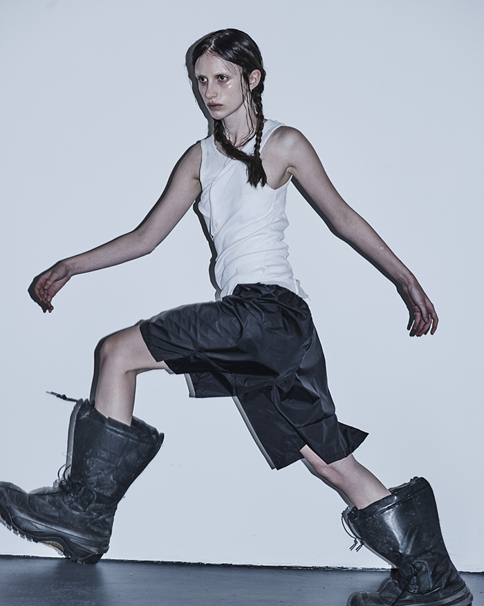Moderne Editorial Produktion der Goldwell Co-Creation mit Fokus auf innovative Hair-Looks