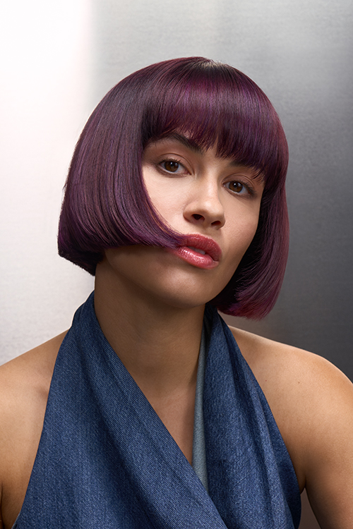 Street Identity: Die ALCINA Haartrends 26/27 - Purple Bob