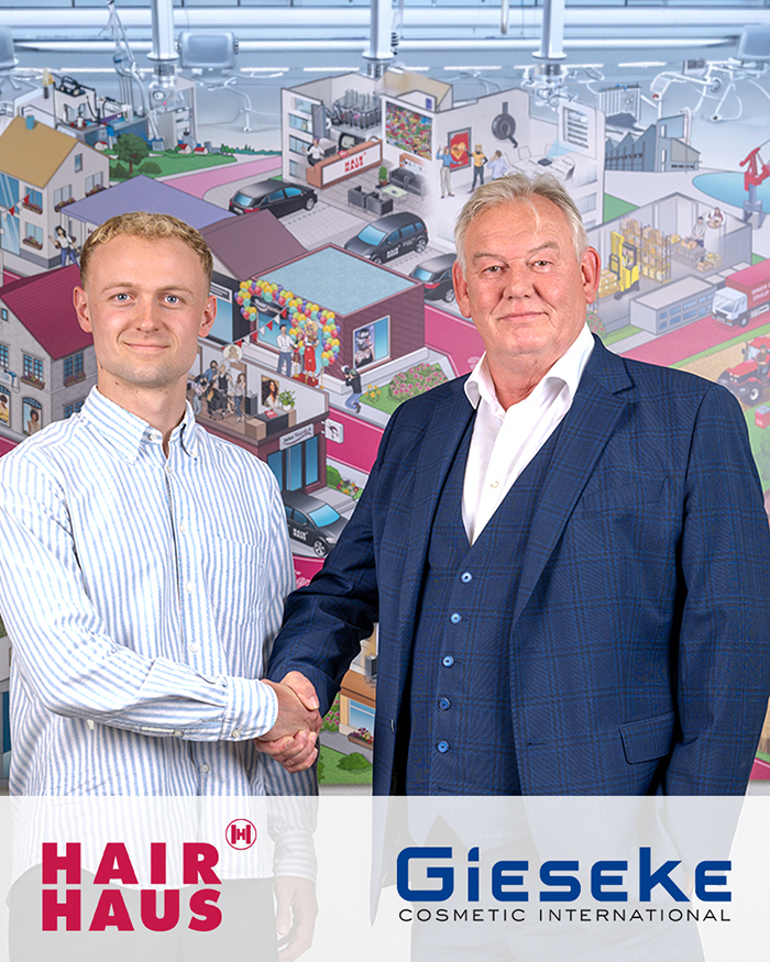 Hair Haus & Gieseke cosmetic starten Partnerschaft