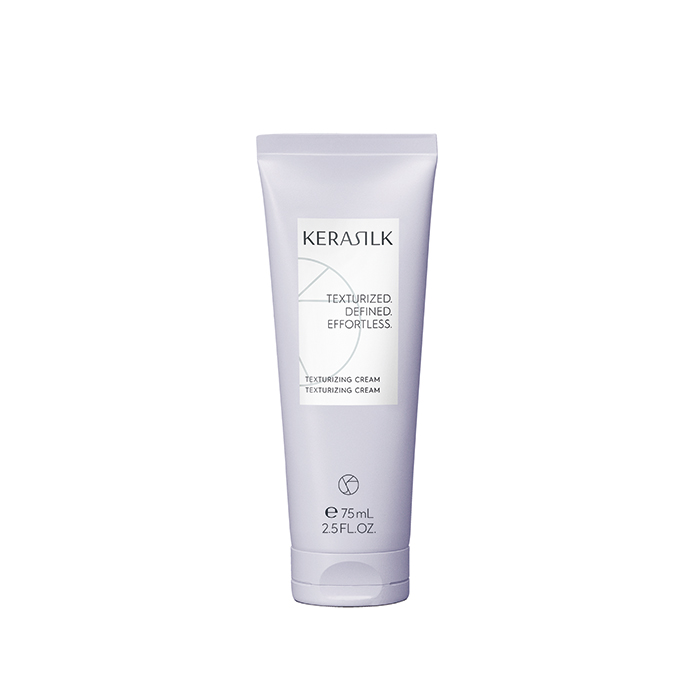 Helle Verpackung der Texturizing Cream der neuen Kerasilk Produktserie 2025