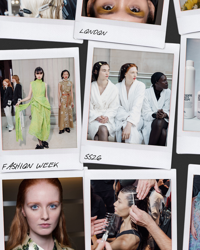 Moodboard der London Fashion Week SS26
