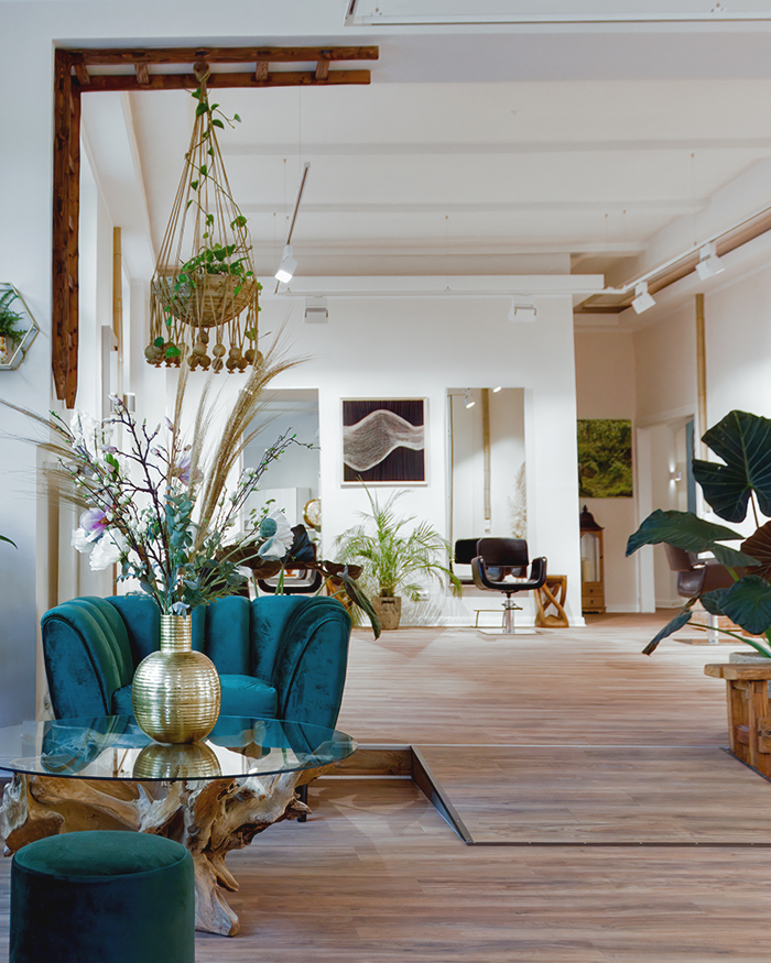 Foto im Paul Mitchell Flagshipsalon in Berlin